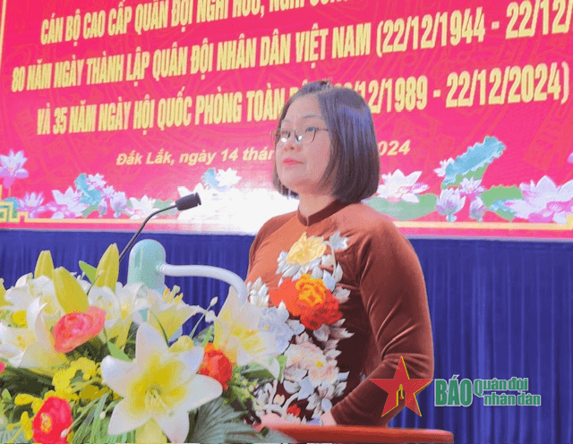 Đắk Lắk gặp mặt cán bộ cao cấp Quân đội nghỉ hưu, nghỉ công tác