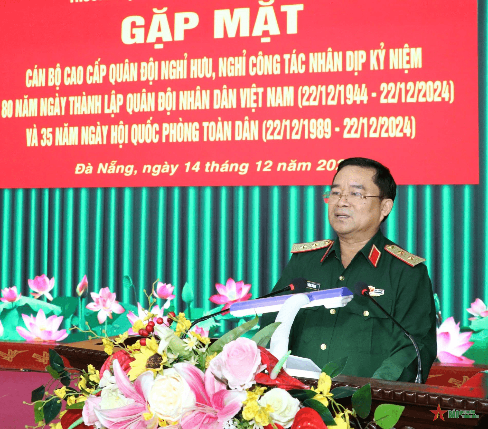 Quân khu 5 tri ân cán bộ cao cấp Quân đội nghỉ hưu