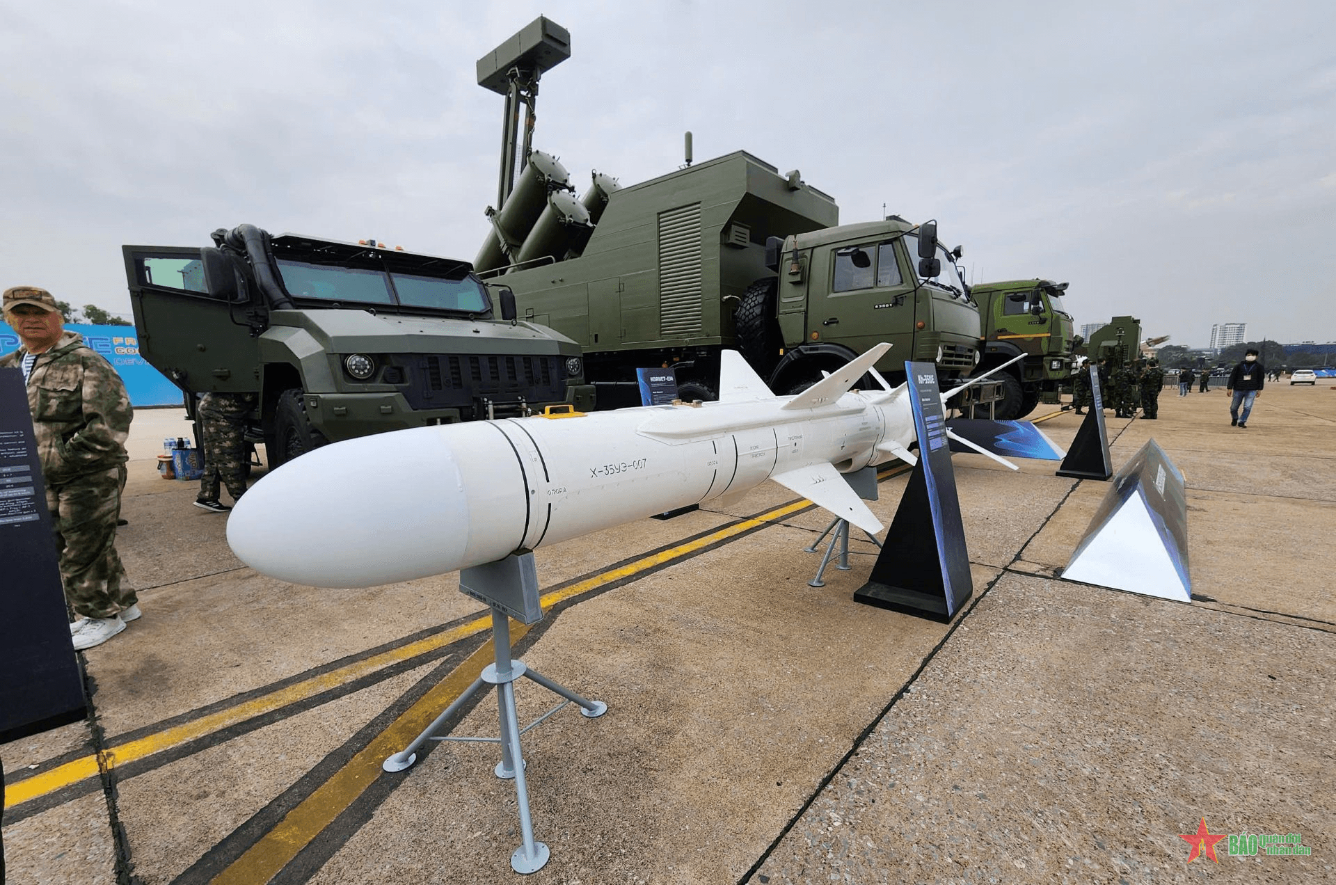 “Sát thủ diệt hạm” Kh-35UE tại Triển lãm Quốc phòng Quốc tế Việt Nam 2024