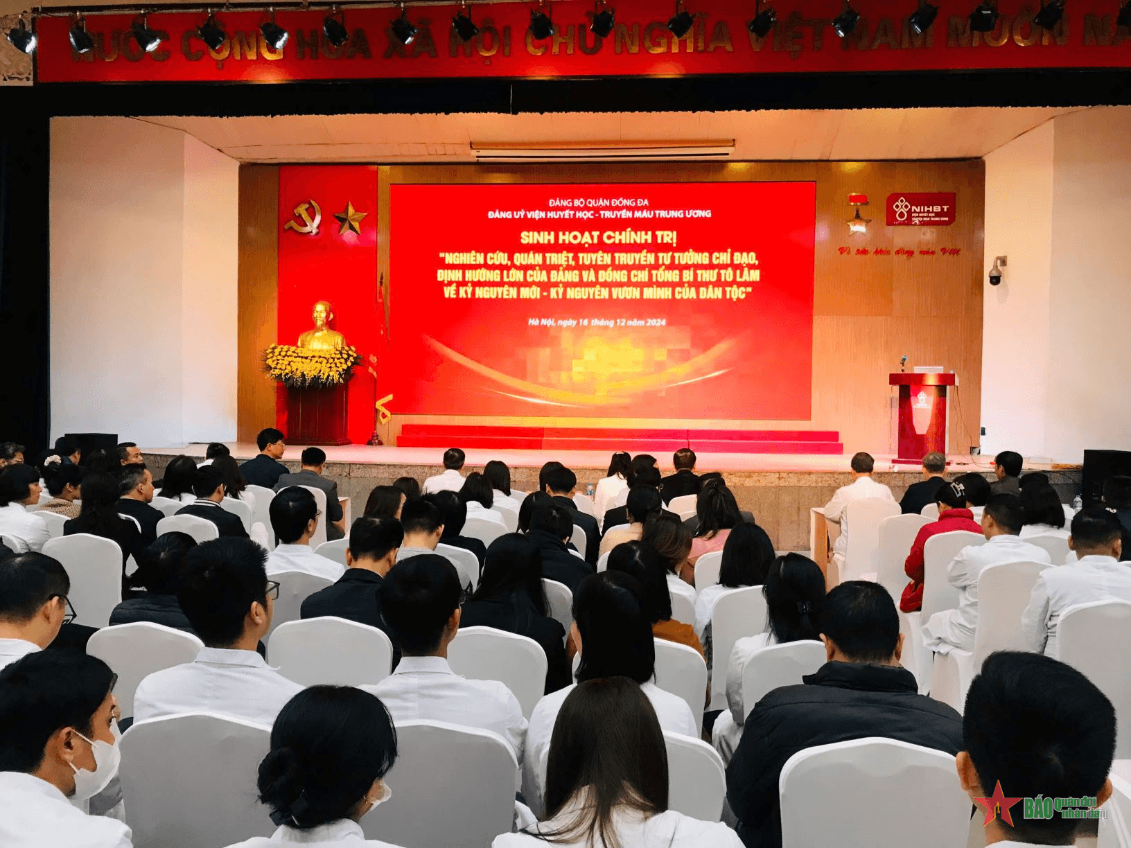 Sôi nổi đợt sinh hoạt chính trị về "kỷ nguyên vươn mình của dân tộc" tại quận Đống Đa