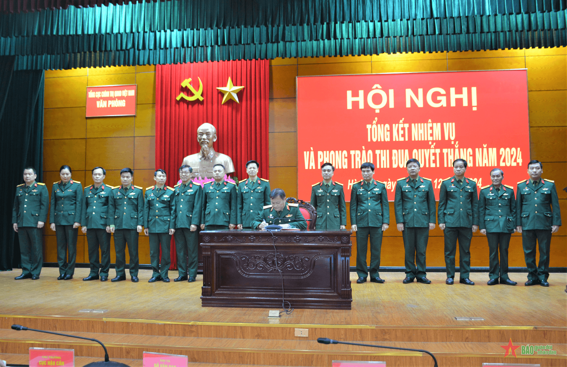 Văn phòng Tổng cục Chính trị tạo chuyển biến về chất lượng thực hiện nhiệm vụ