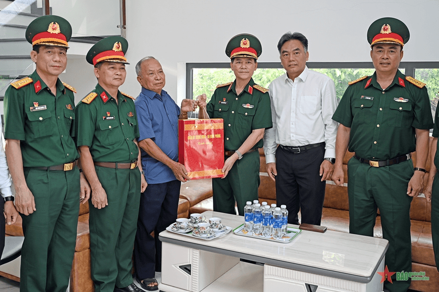 Quân ủy Trung ương, Bộ Quốc phòng thực hiện công tác chính sách, đền ơn đáp nghĩa tại Bình Dương