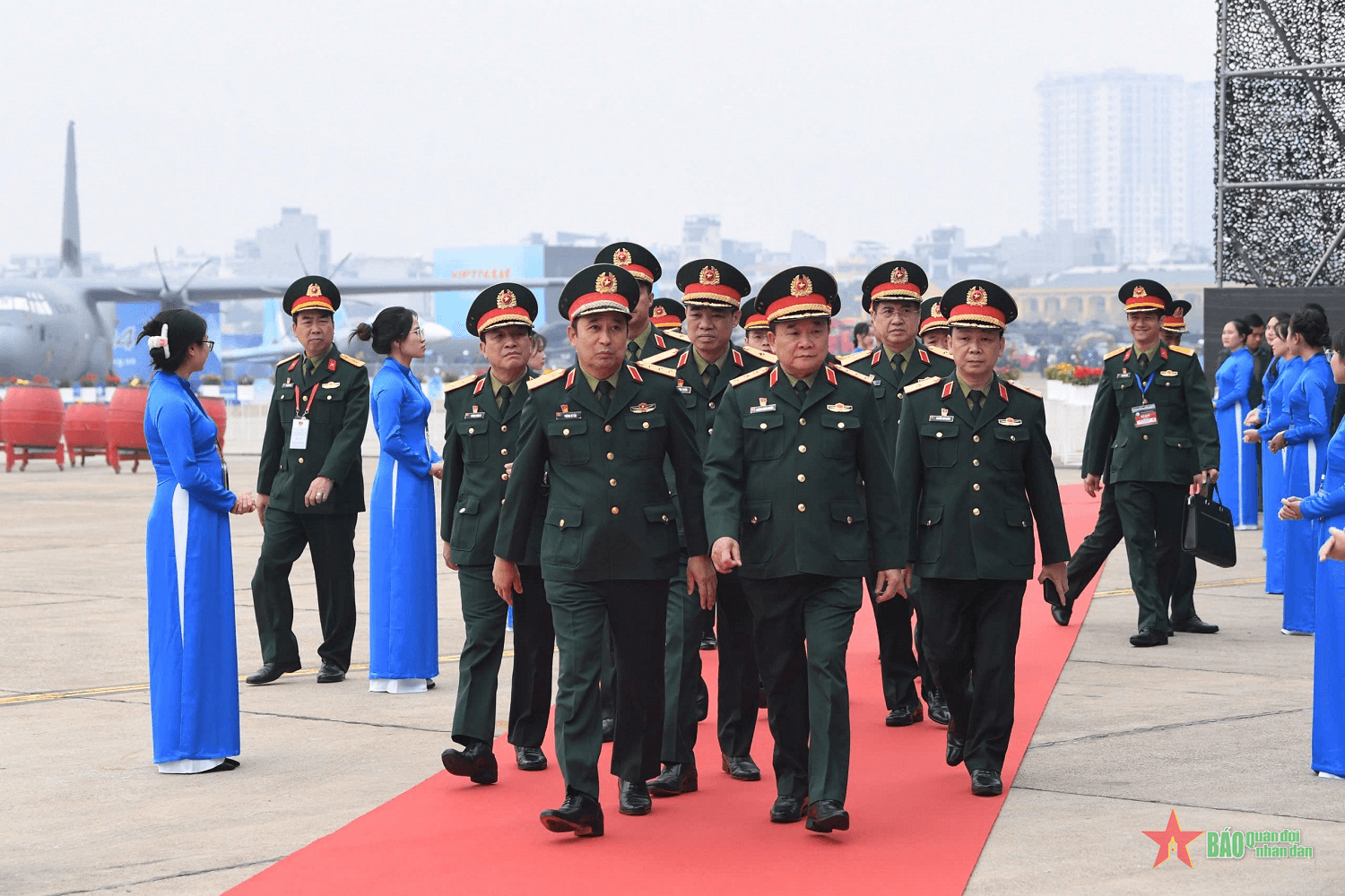Tổng duyệt Lễ khai mạc triển lãm Quốc phòng Quốc tế 2024