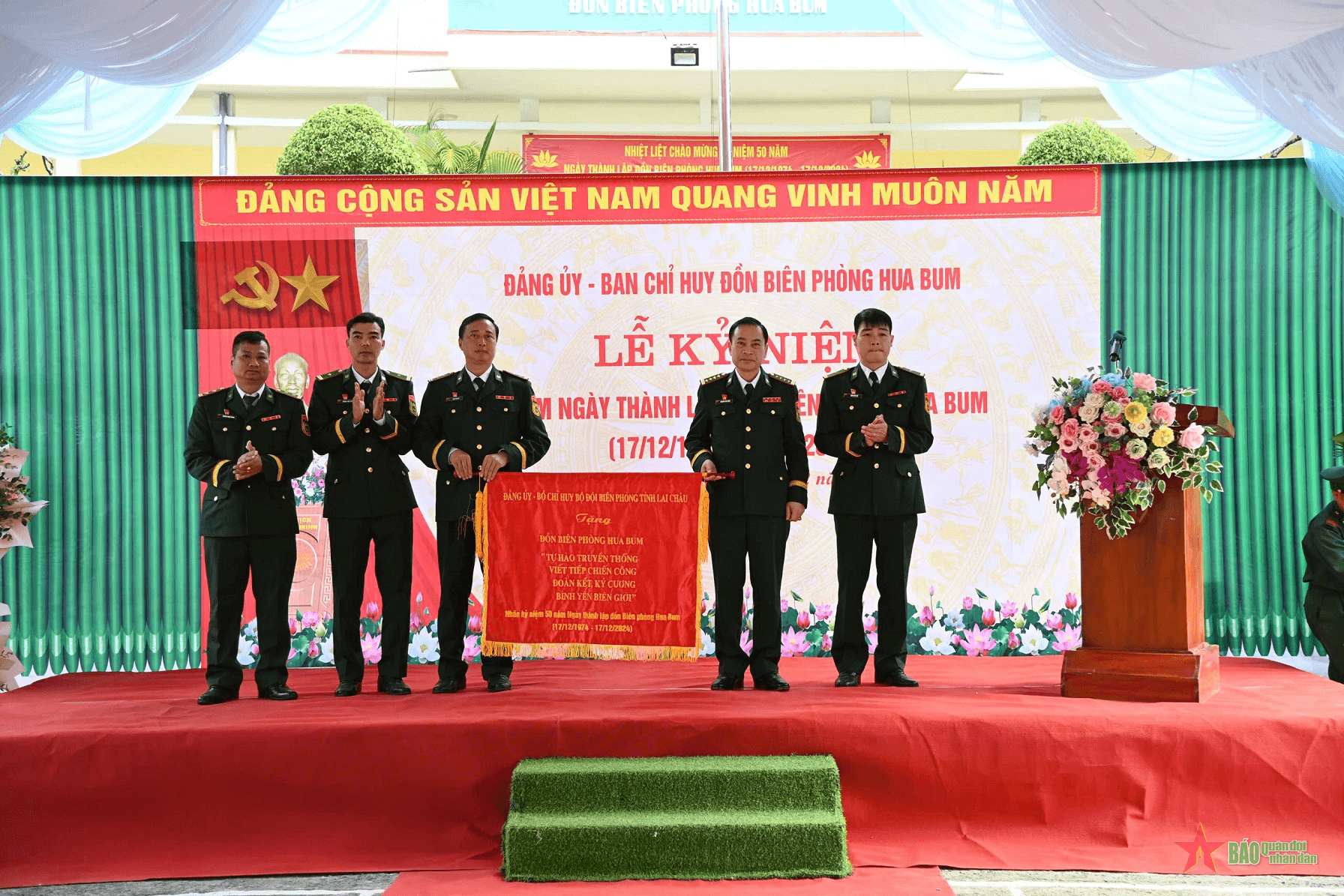 Lai Châu: Kỷ niệm 50 năm Ngày thành lập Đồn biên phòng Hua Bum