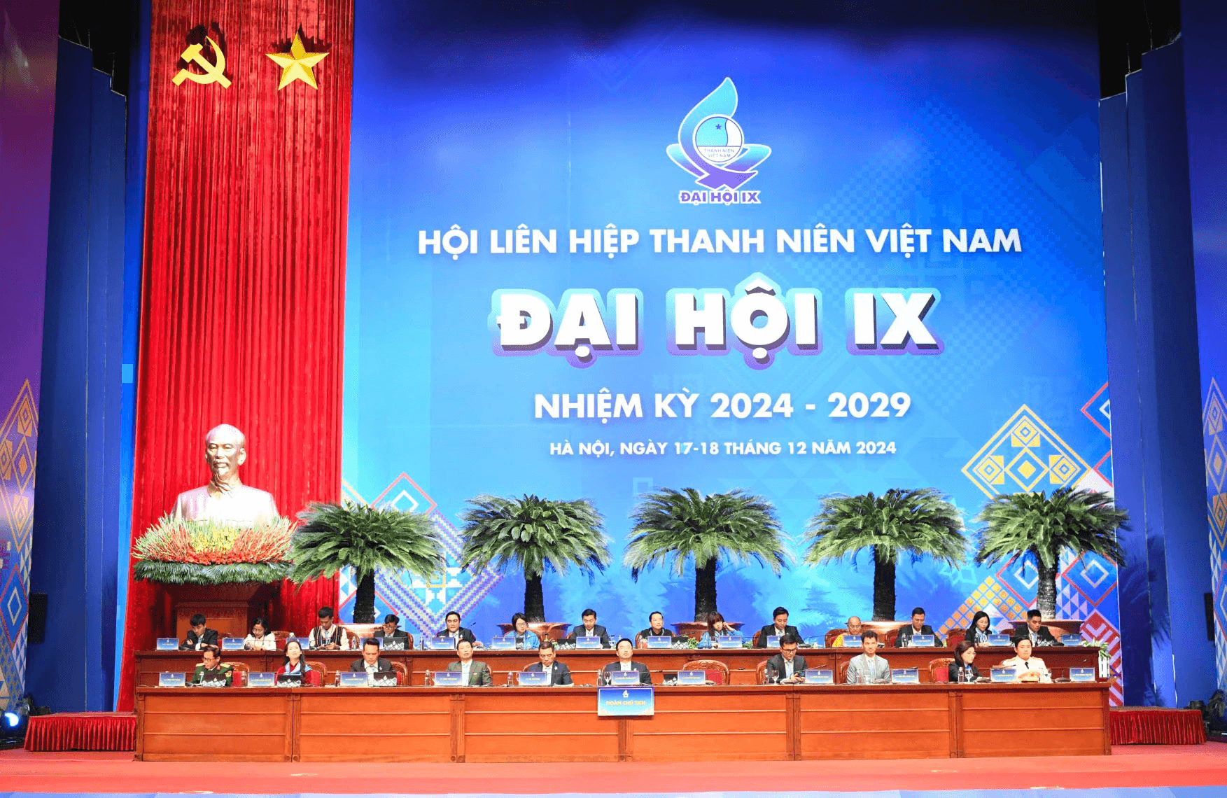 Khai mạc Đại hội đại biểu toàn quốc Hội Liên hiệp Thanh niên Việt Nam lần thứ IX