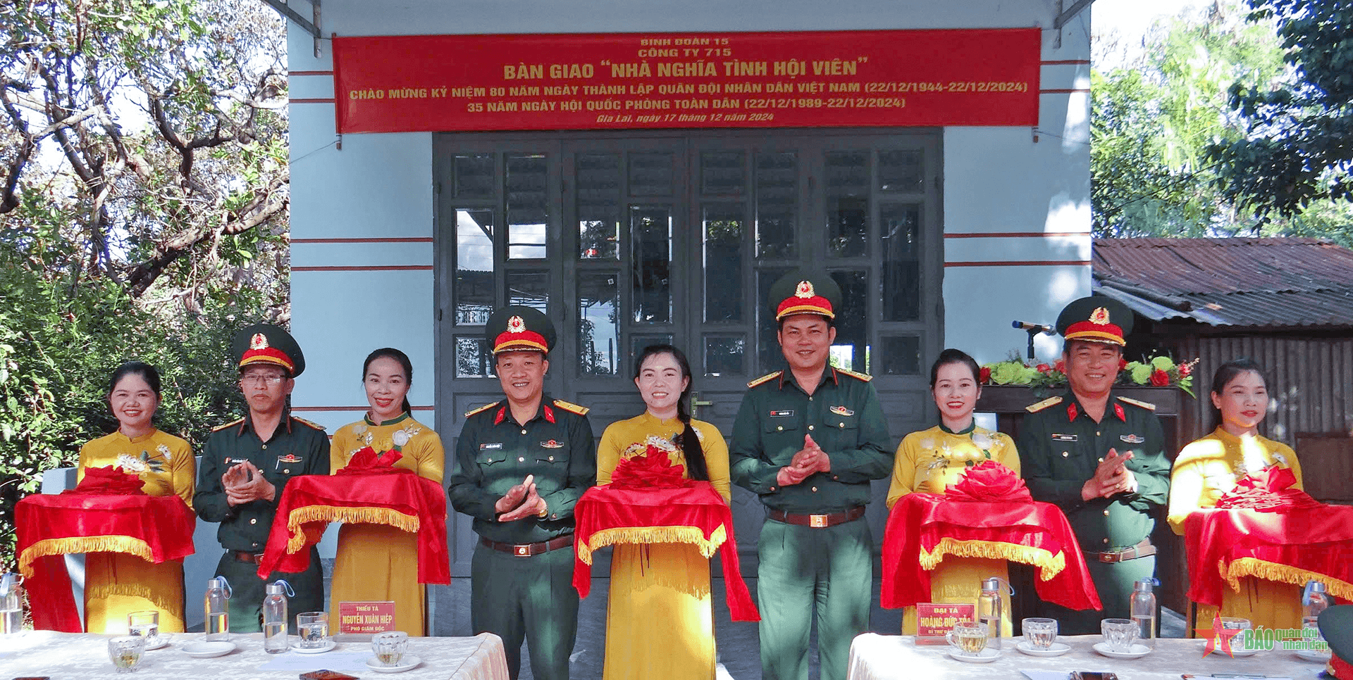 Nghĩa tình hội viên Hội phụ nữ Công ty 715