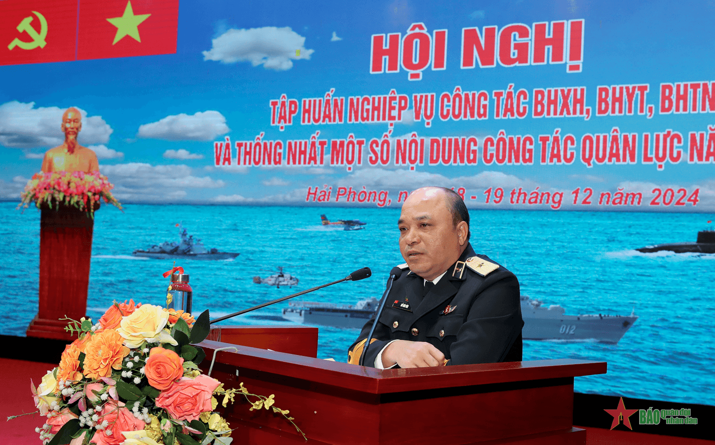 Quân chủng Hải quân tập huấn nghiệp vụ công tác bảo hiểm y tế, bảo hiểm xã hội