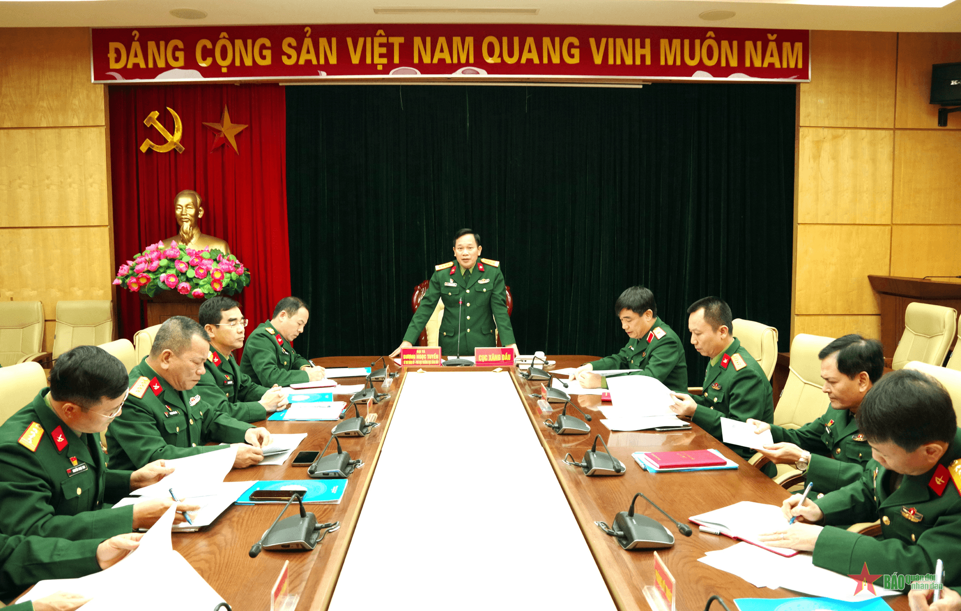 Ban Thường vụ Đảng ủy Cục Xăng dầu tổ chức hội nghị cán bộ chủ chốt