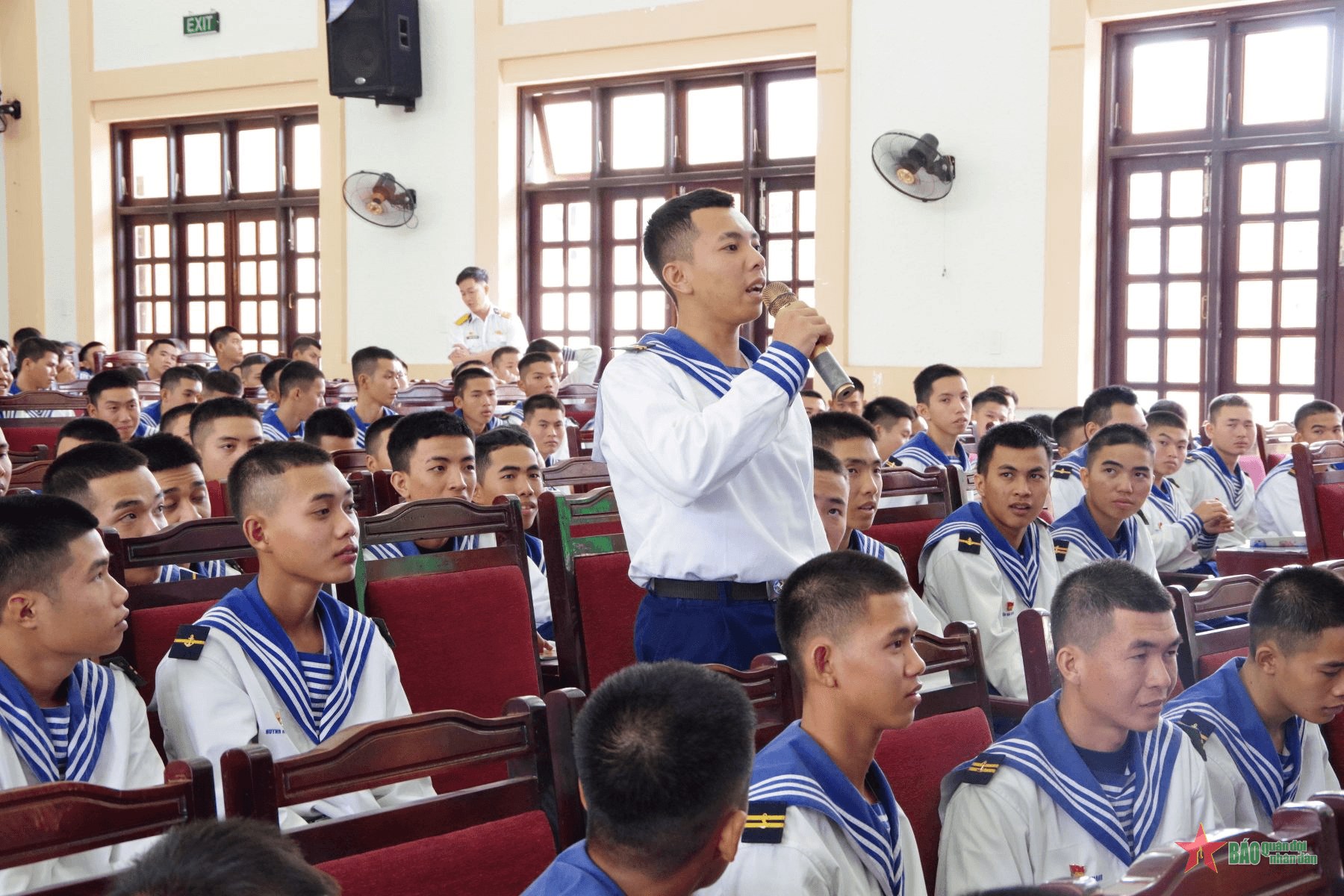 Vùng 4 Hải quân động viên chiến sĩ chuẩn bị công tác tại quần đảo Trường Sa