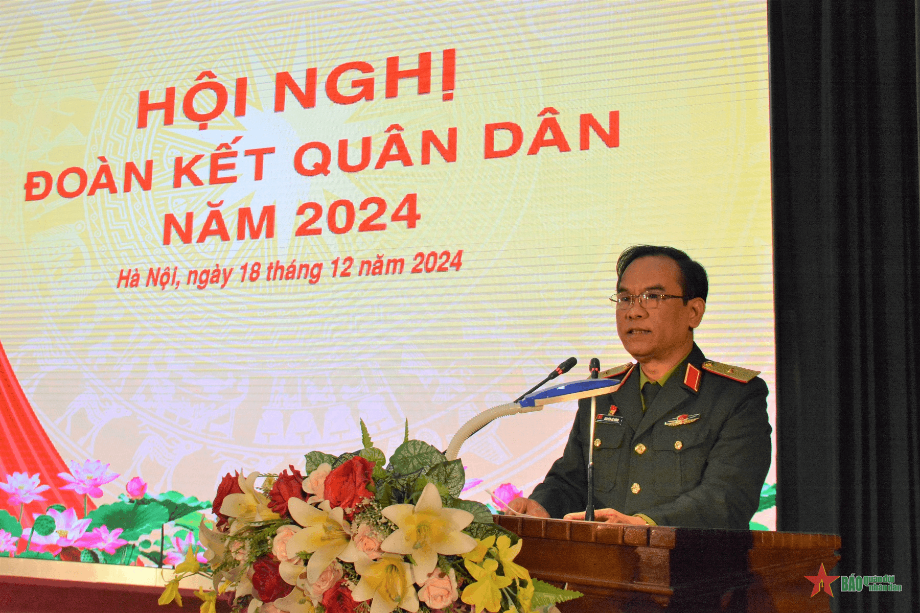 Học viện Chính trị tổ chức Hội nghị đoàn kết quân dân