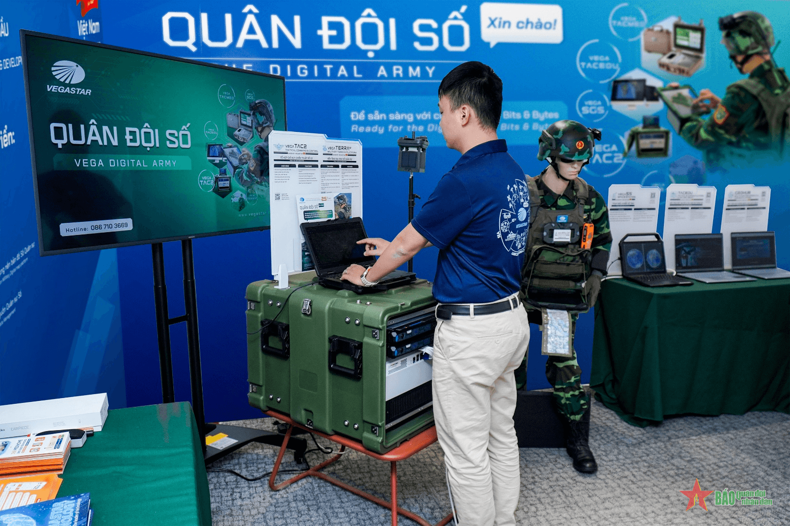 VEGASTAR - dấu ấn công nghệ Make in Vietnam tại Triển lãm Quốc phòng quốc tế Việt Nam 2024