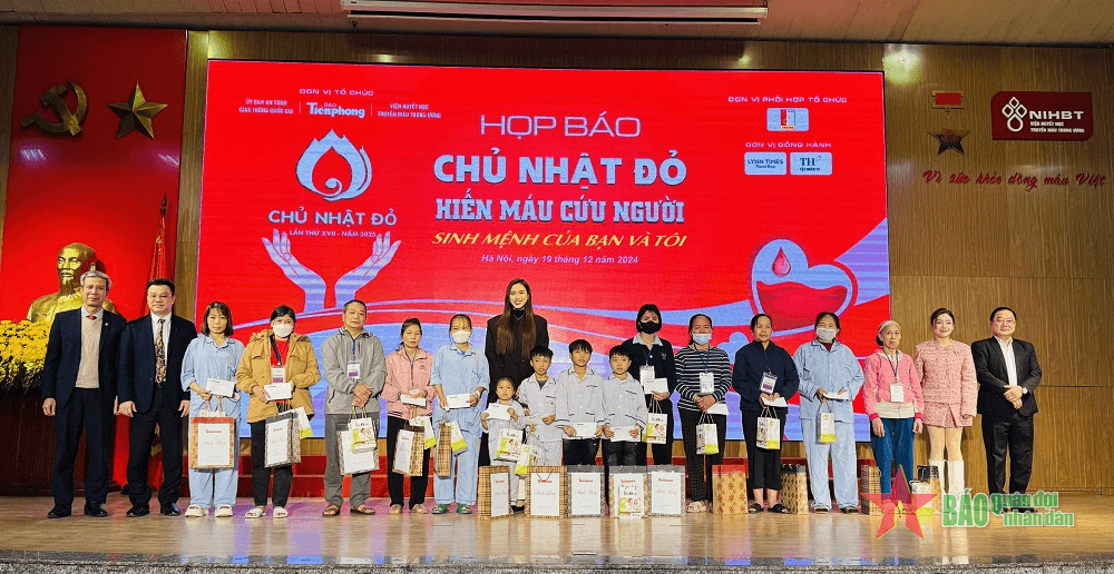 Hơn 400.000 đơn vị máu được thu nhận sau 16 mùa Chủ nhật Đỏ