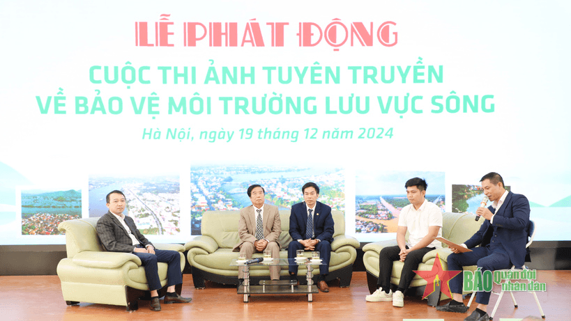 Phát động Cuộc thi Ảnh tuyên truyền về bảo vệ môi trường lưu vực sông