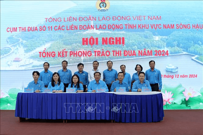 Liên đoàn Lao động các tỉnh Nam Sông Hậu đổi mới, sáng tạo trong phong trào thi đua