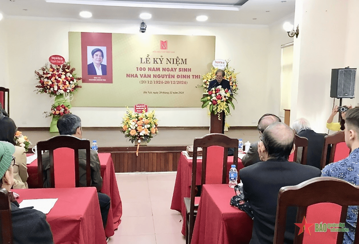 Tri ân những đóng góp to lớn của nhà văn Nguyễn Đình Thi