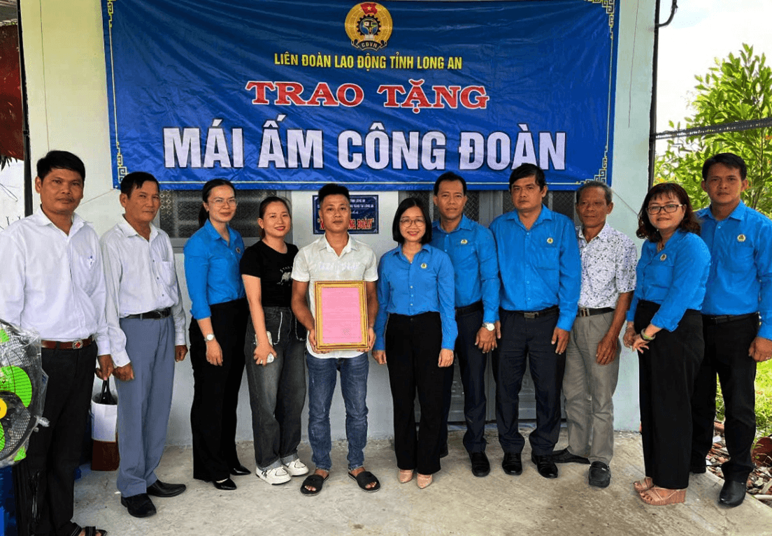 Mái ấm tặng đoàn viên công đoàn
