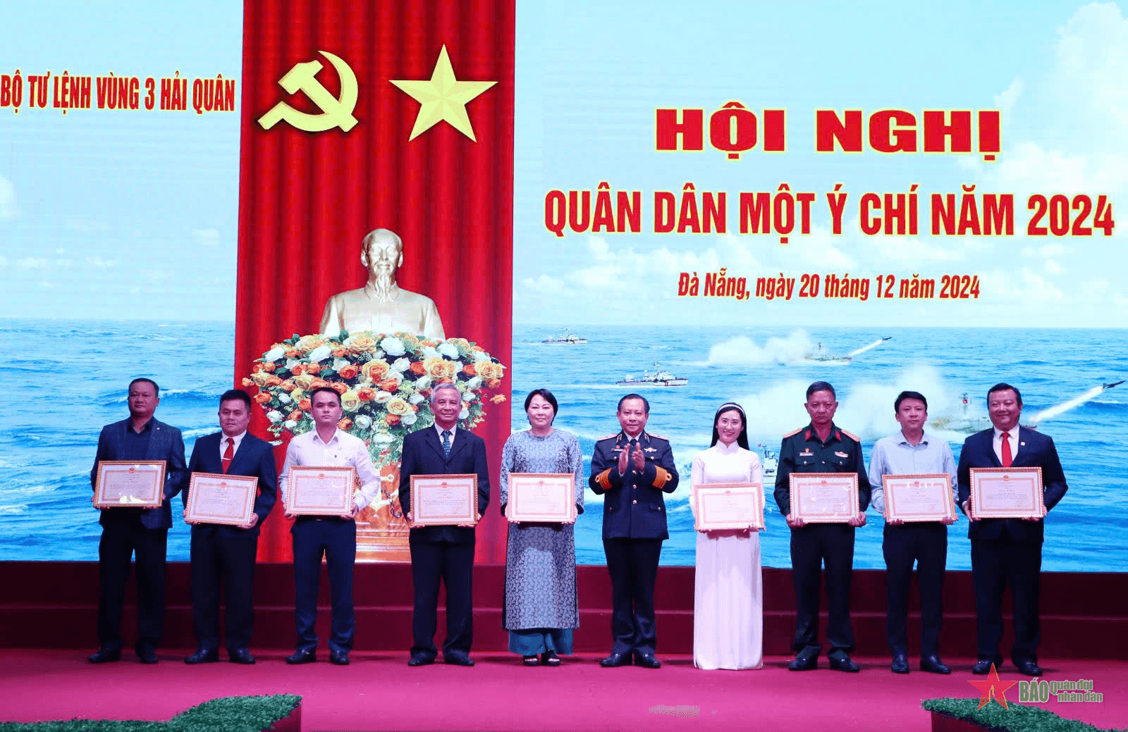 Vùng 3 Hải quân tổ chức Hội nghị “Quân dân một ý chí”