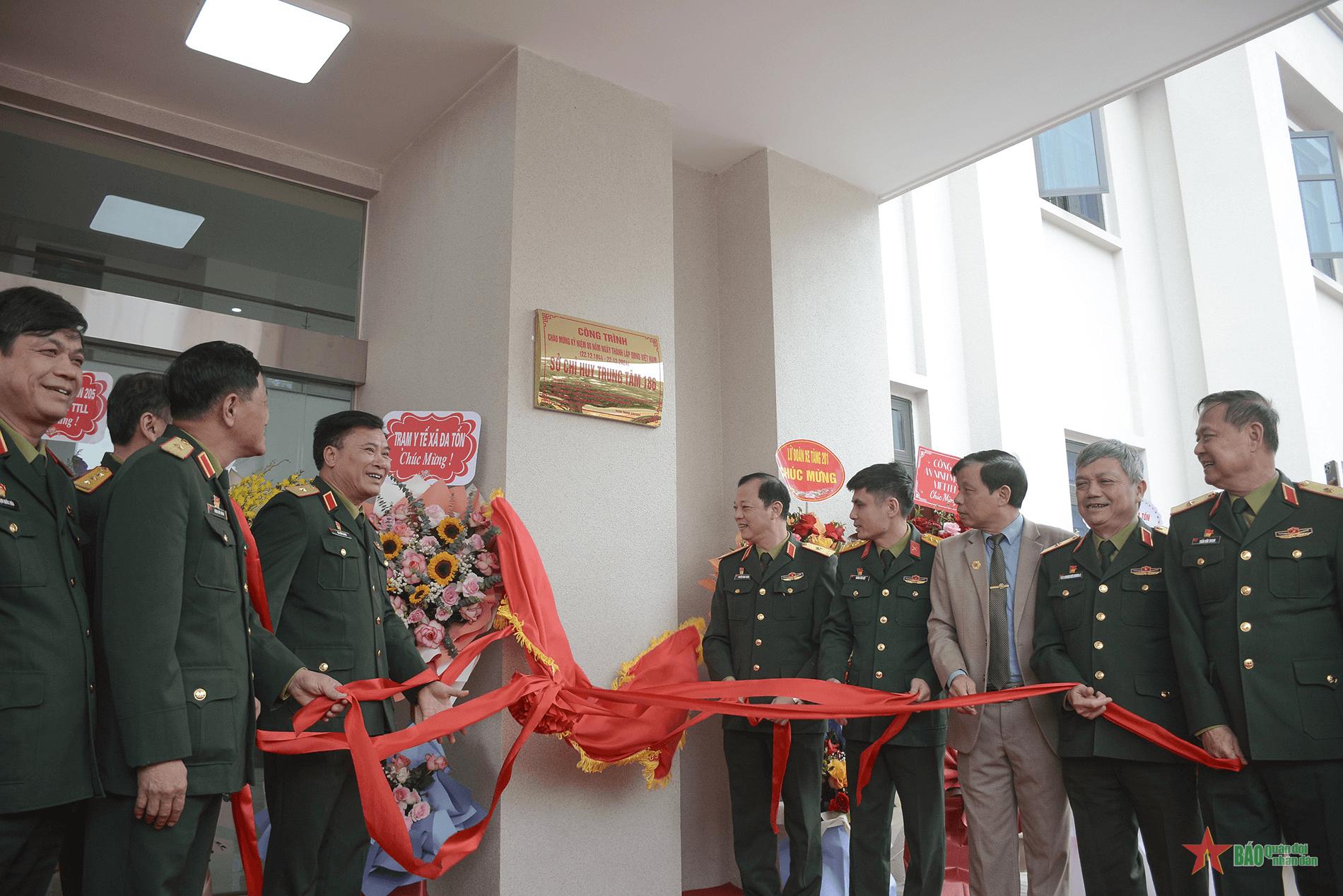 Trung tâm 186 (Bộ tư lệnh 86) khánh thành trụ sở mới