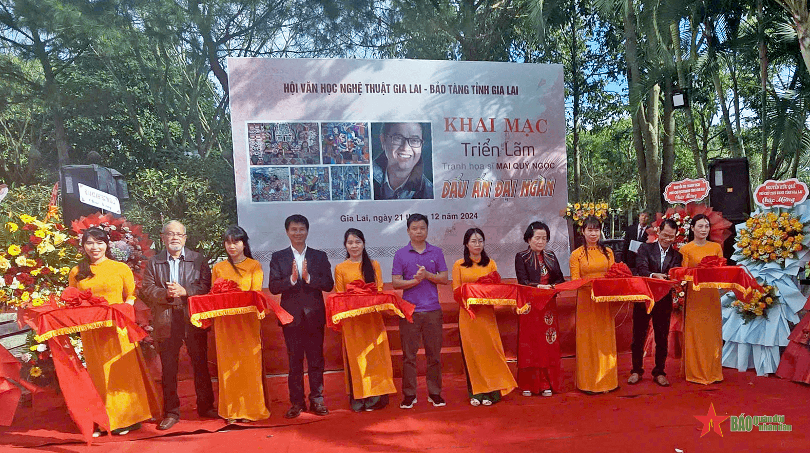 Triển lãm tranh “Dấu ấn đại ngàn”