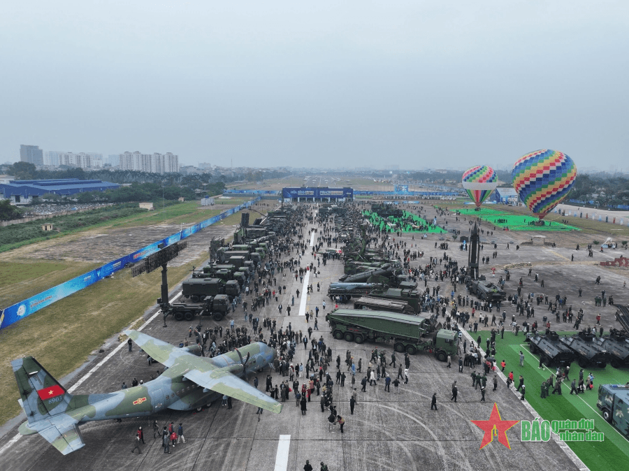 Triển lãm Quốc phòng quốc tế Việt Nam 2024: Tự hào về sức mạnh của Quân đội ta