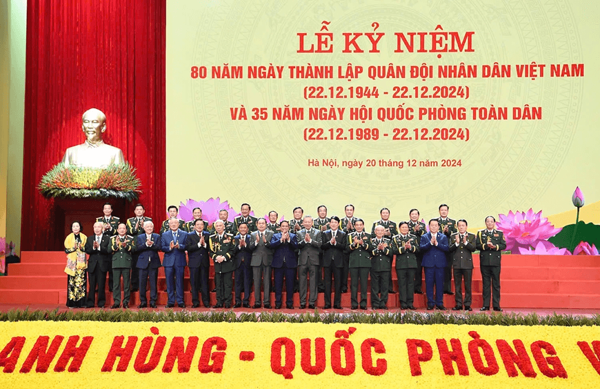 THƯ CẢM ƠN CỦA QUÂN ỦY TRUNG ƯƠNG - BỘ QUỐC PHÒNG
