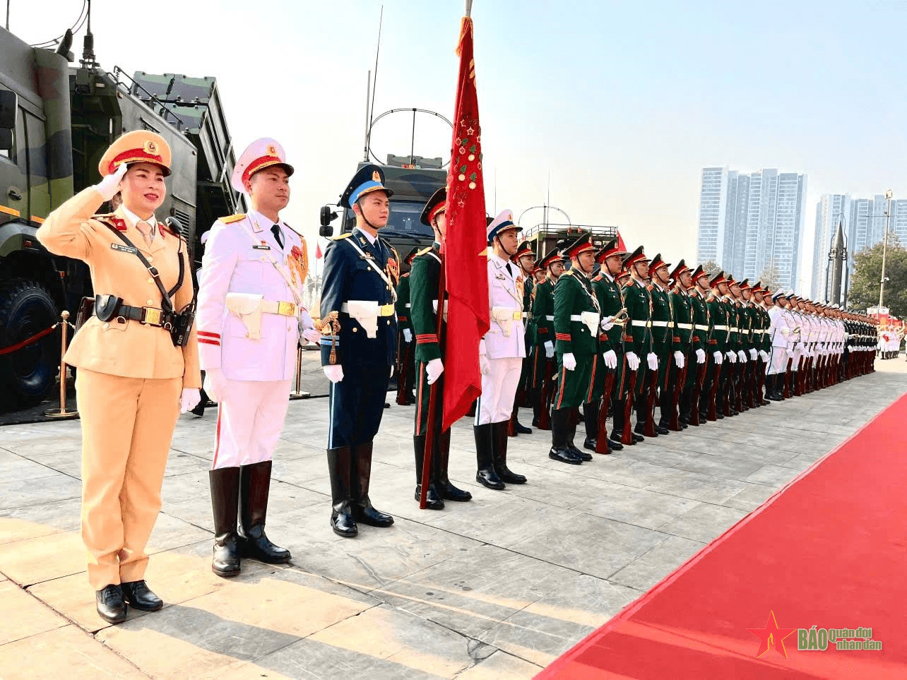 Bảo đảm an ninh, an toàn chuỗi sự kiện kỷ niệm 80 năm Ngày thành lập Quân đội nhân dân Việt Nam
