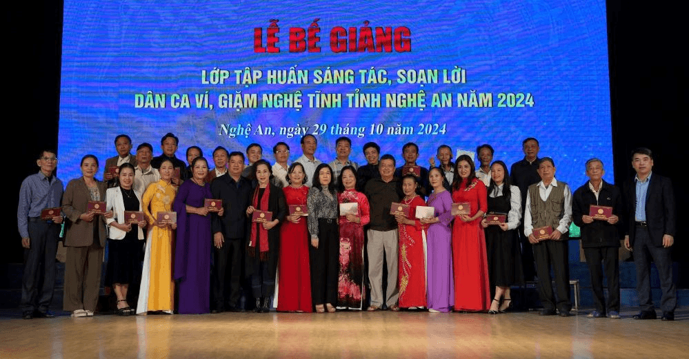 Nỗ lực bảo tồn, quảng bá các làn điệu ví, giặm