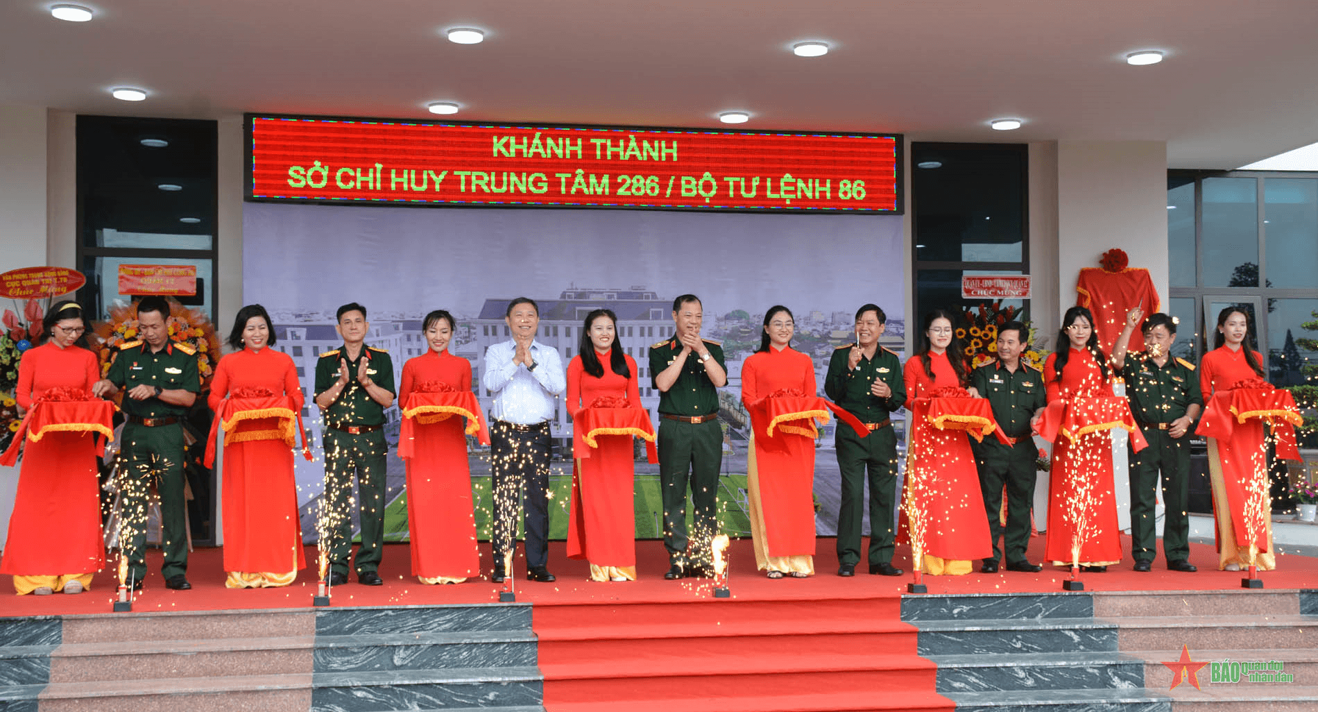 Trung tâm 286 (Bộ tư lệnh 86) khánh thành Sở chỉ huy Trung tâm