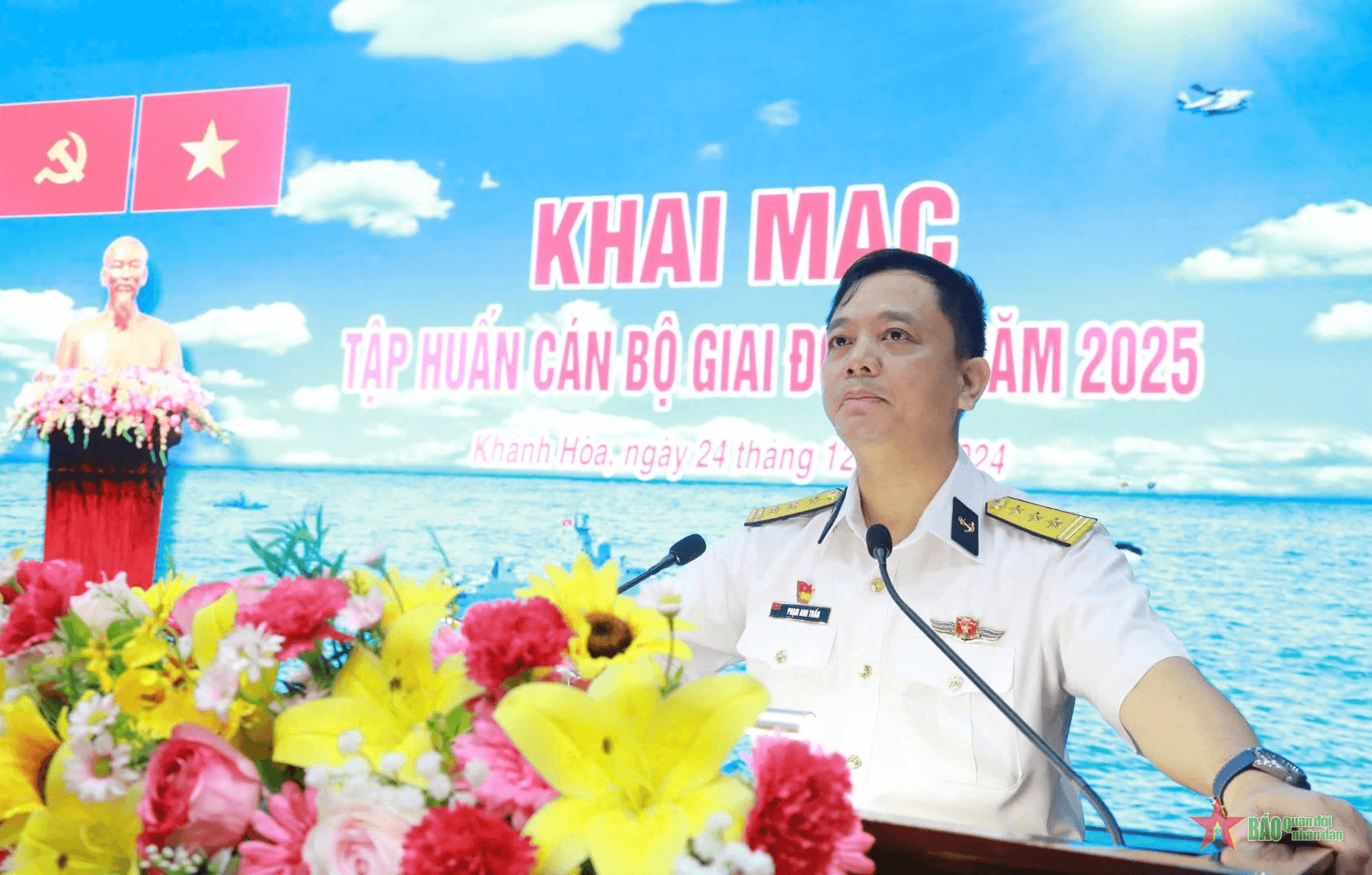 Vùng 4 Hải quân tập huấn cán bộ năm 2025