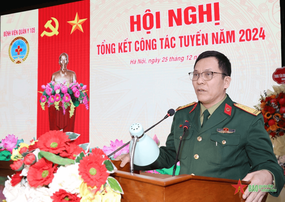 Bệnh viện Quân y 105 triển khai toàn diện công tác tuyến