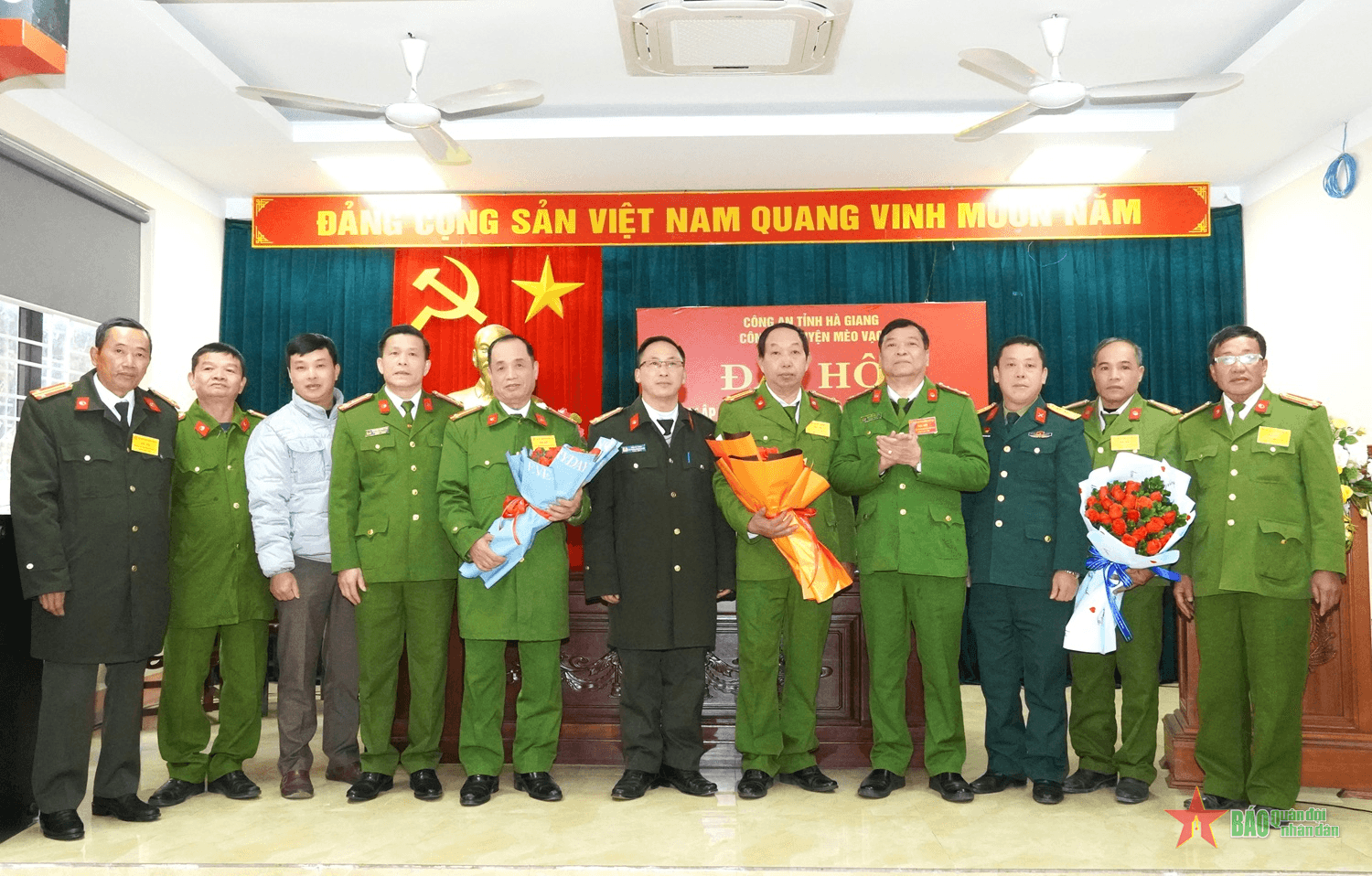 Hà Giang: Ra mắt Hội Cựu Công an nhân dân huyện Mèo Vạc