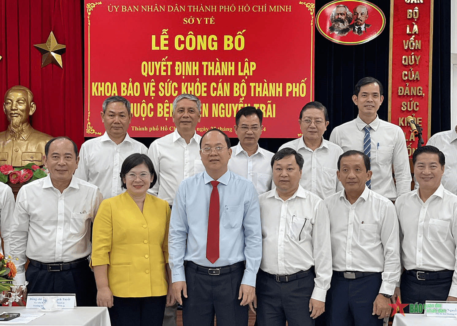 Đẩy mạnh công tác chăm lo sức khỏe cho cán bộ tại TP Hồ Chí Minh