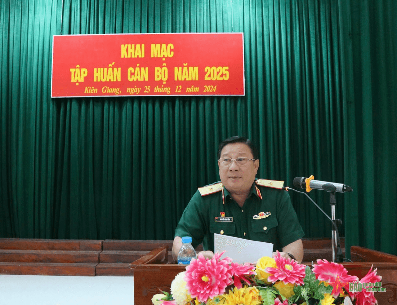 Quân khu 9: Tập huấn cán bộ năm 2025