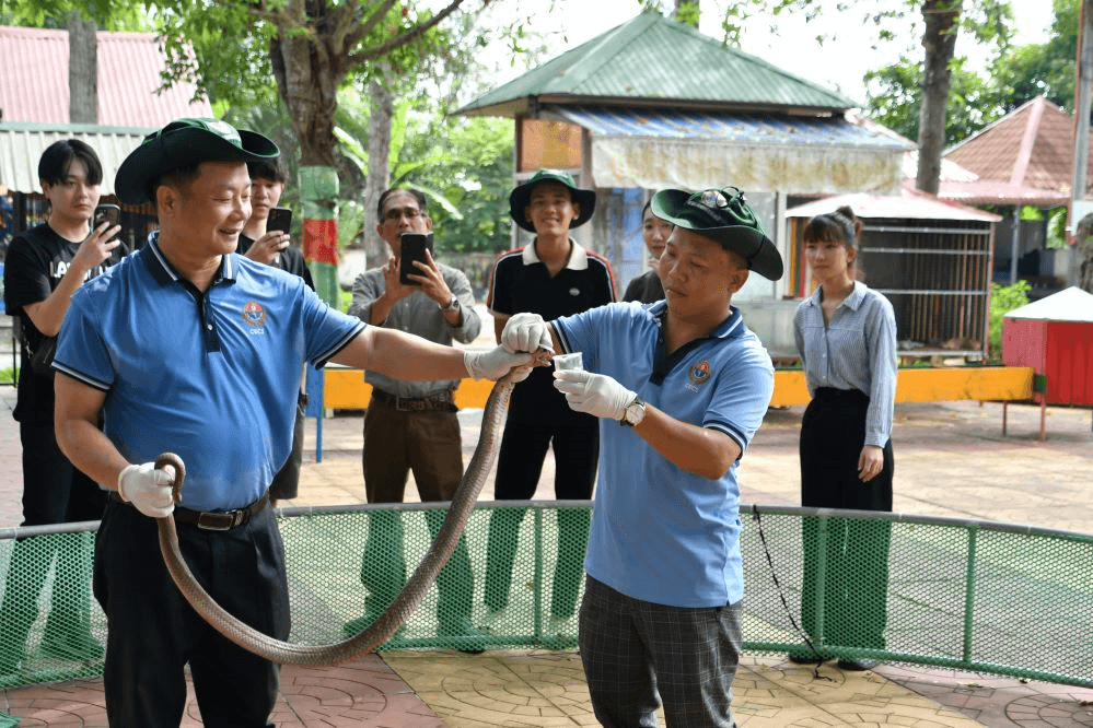 Về thăm Trại rắn Đồng Tâm