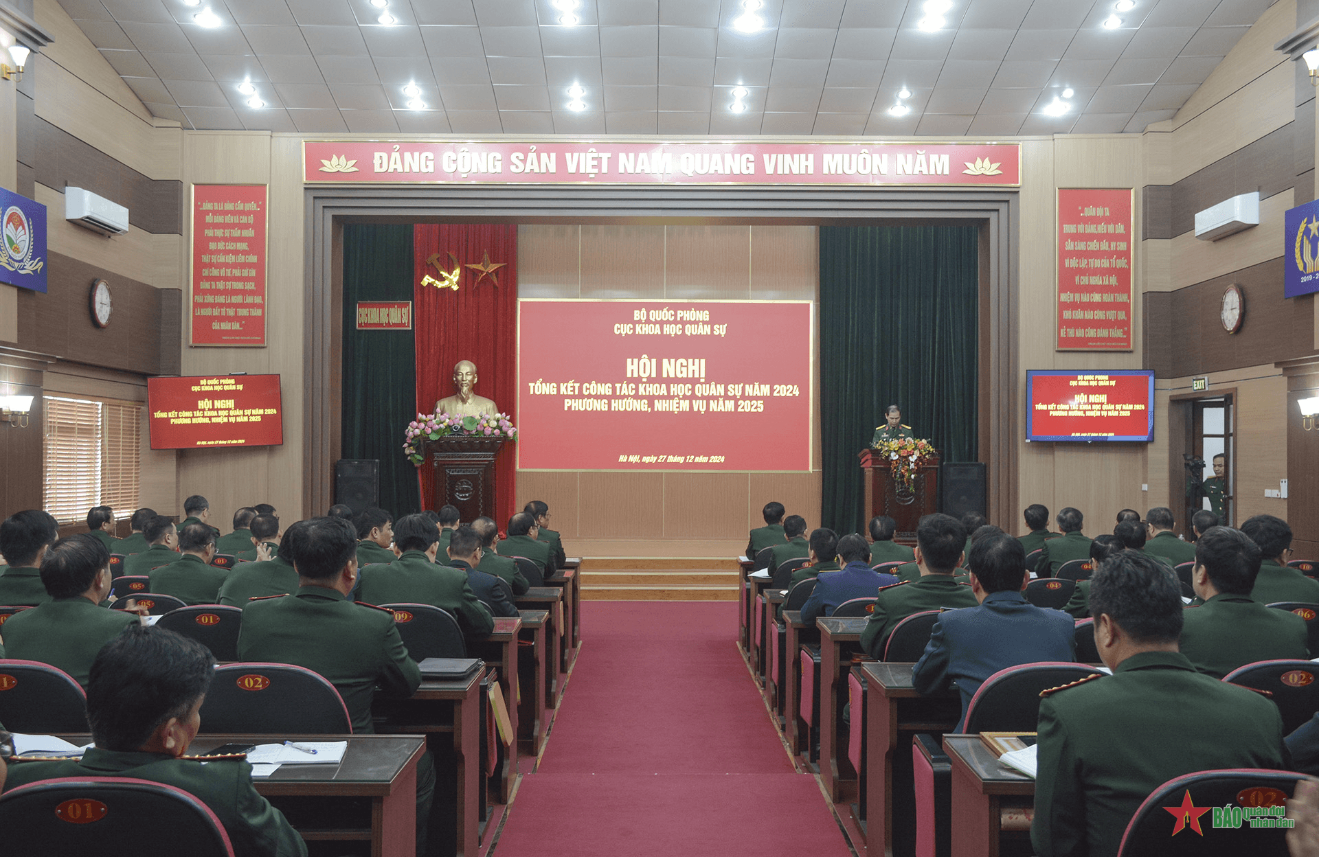 Cục Khoa học quân sự tổng kết công tác năm 2024
