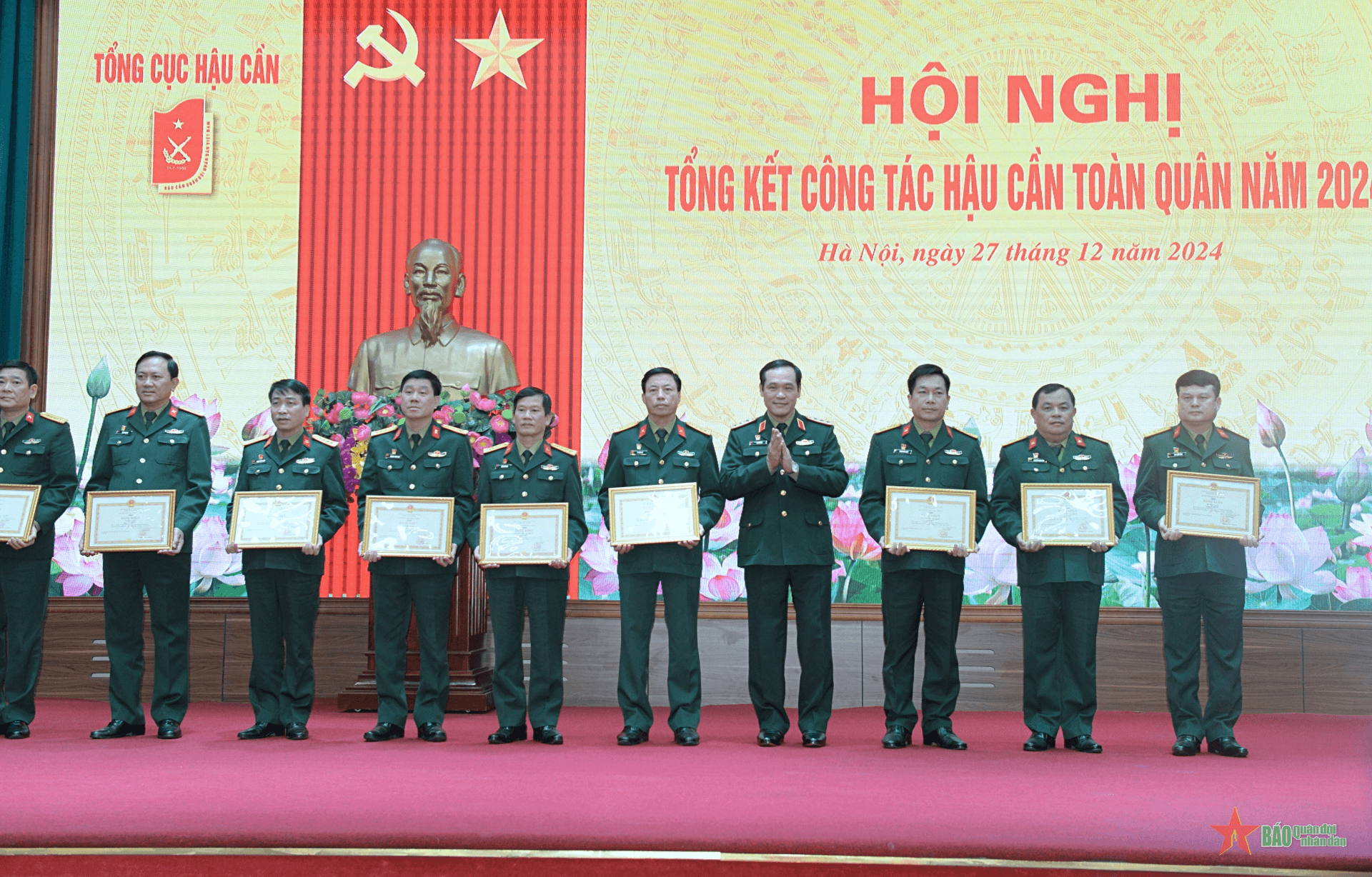 Tổng kết công tác Hậu cần toàn quân năm 2024