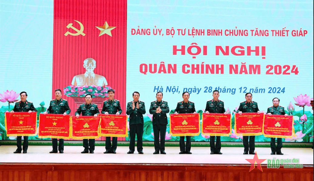 Hội nghị Quân chính Binh chủng Tăng thiết giáp năm 2024