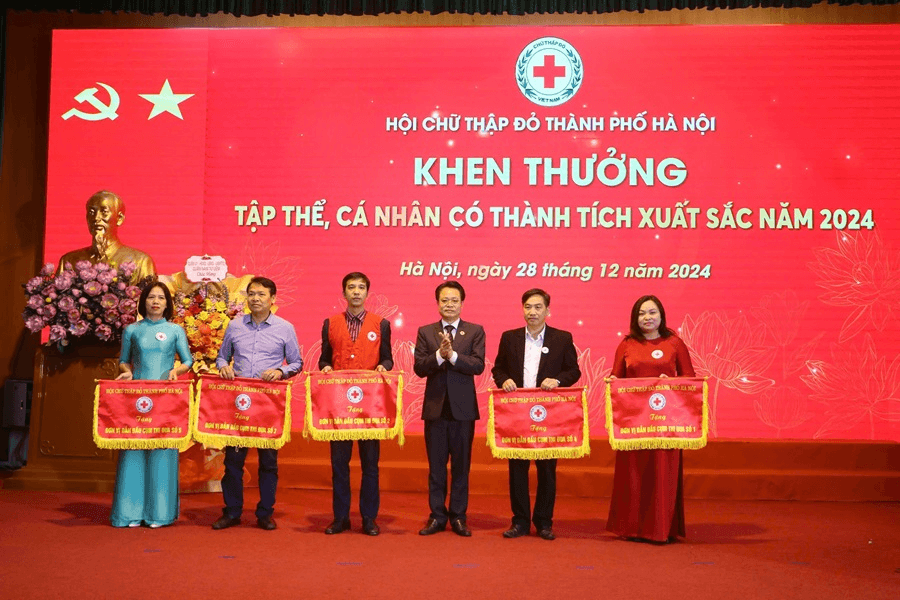 Tổng kết công tác Hội và phong trào Chữ thập đỏ Hà Nội năm 2024