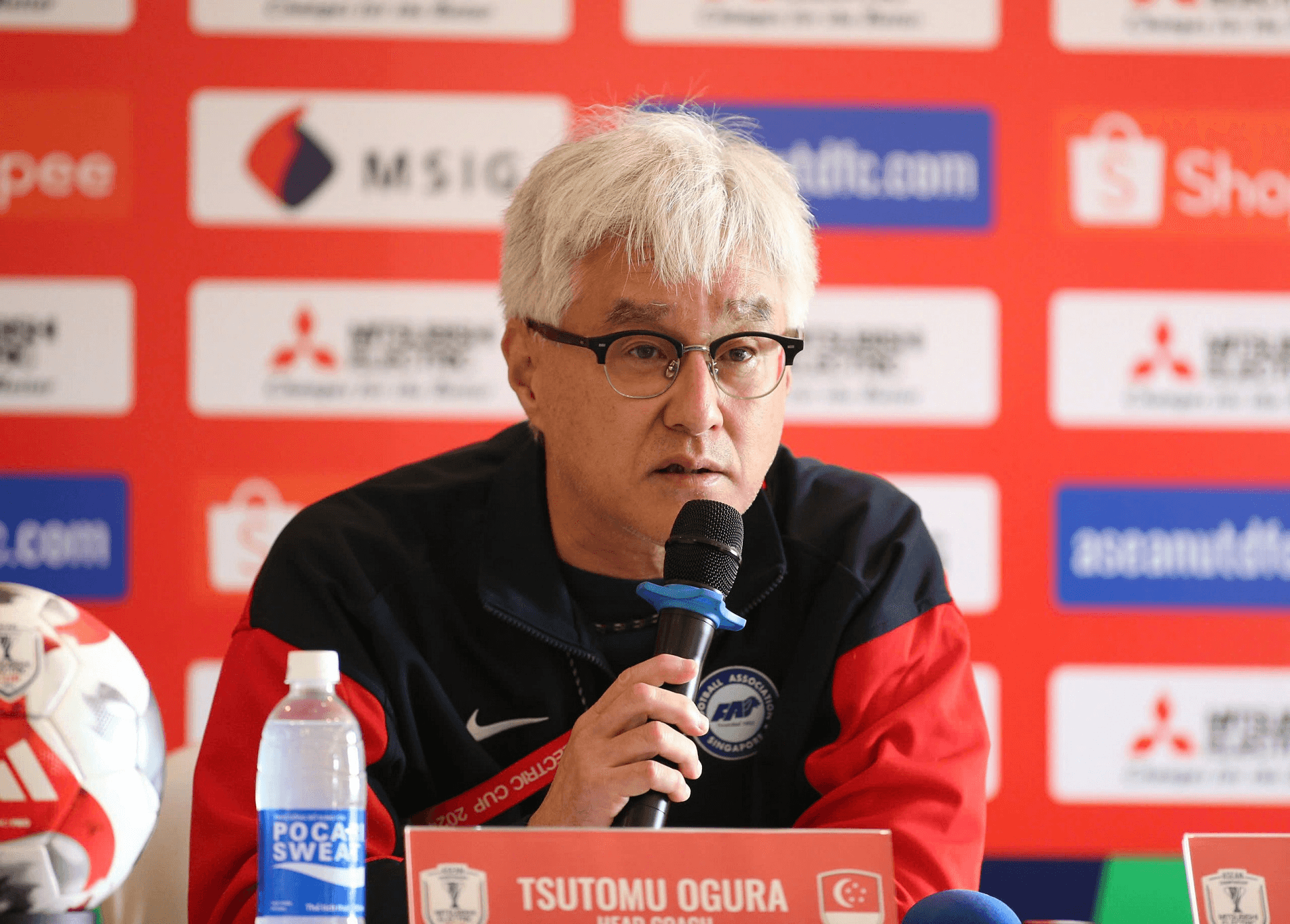 HLV Tsutomu Ogura: “Singapore sẽ đảo ngược tỷ số, vào chung kết”