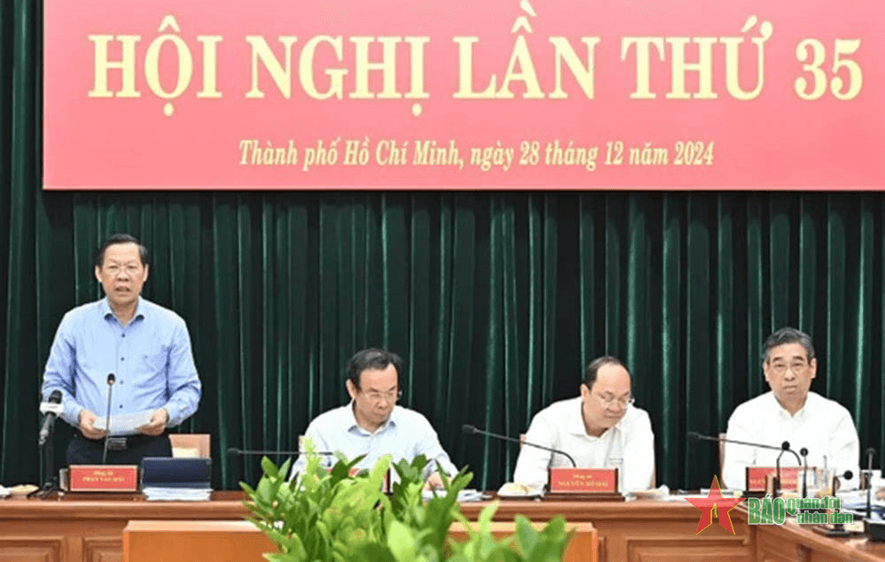 Ban Chấp hành Đảng bộ TP Hồ Chí Minh tổ chức hội nghị lần thứ 35