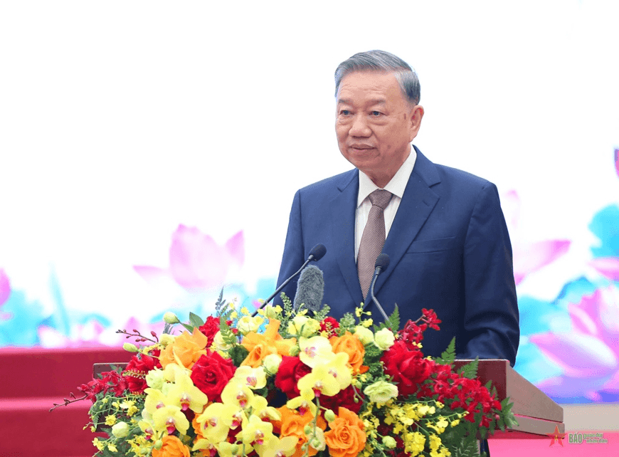 Phát biểu của Tổng Bí thư Tô Lâm tại buổi gặp mặt đội ngũ văn nghệ sĩ