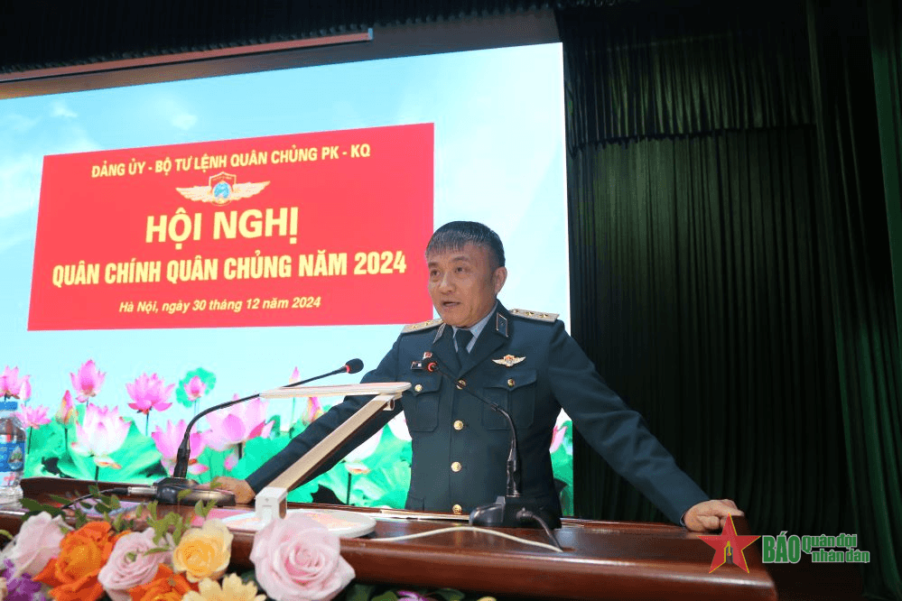 Quân chủng Phòng không - Không quân tổ chức Hội nghị quân chính năm 2024