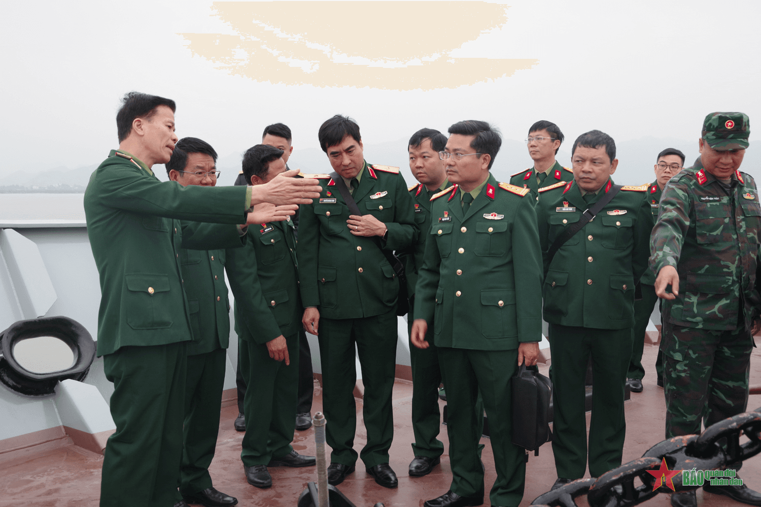 Cục Vận tải nghiệm thu kỹ thuật tàu vận tải xăng dầu 3.000 tấn

​