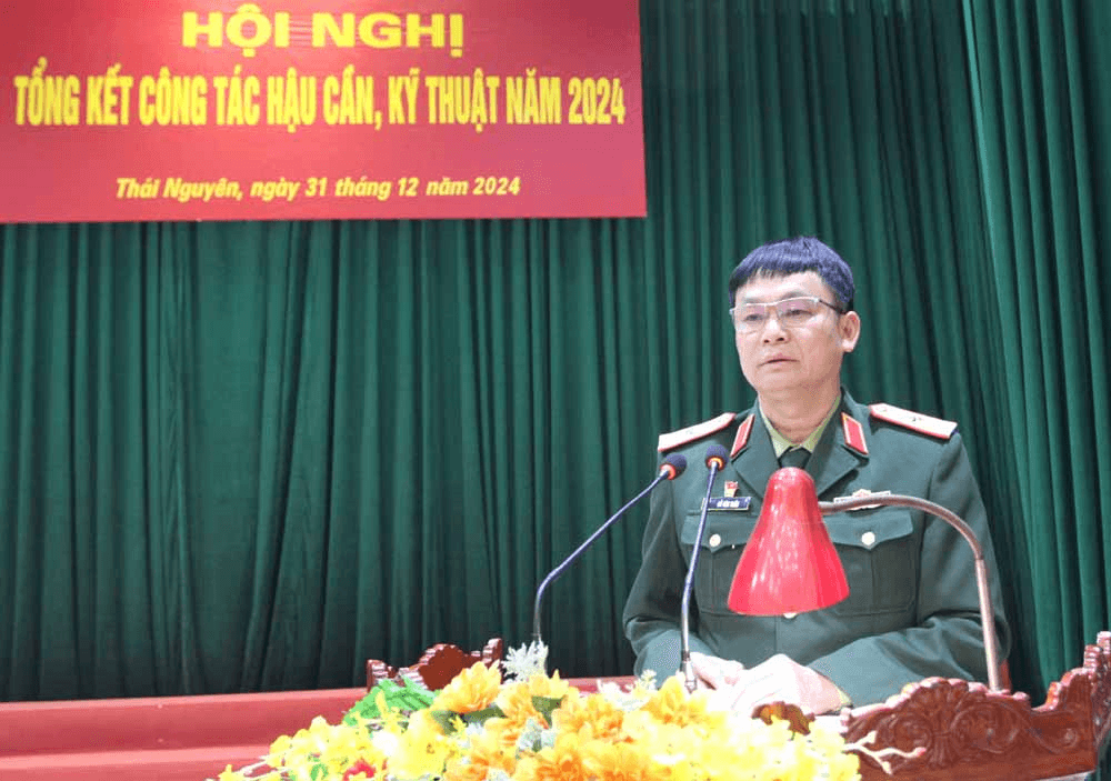 Quân khu 1 tổng kết công tác Hậu cần, Kỹ thuật năm 2024
