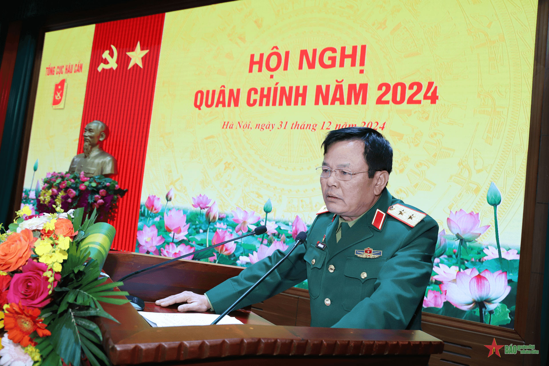Tổng cục Hậu cần tổ chức Hội nghị Quân chính năm 2024