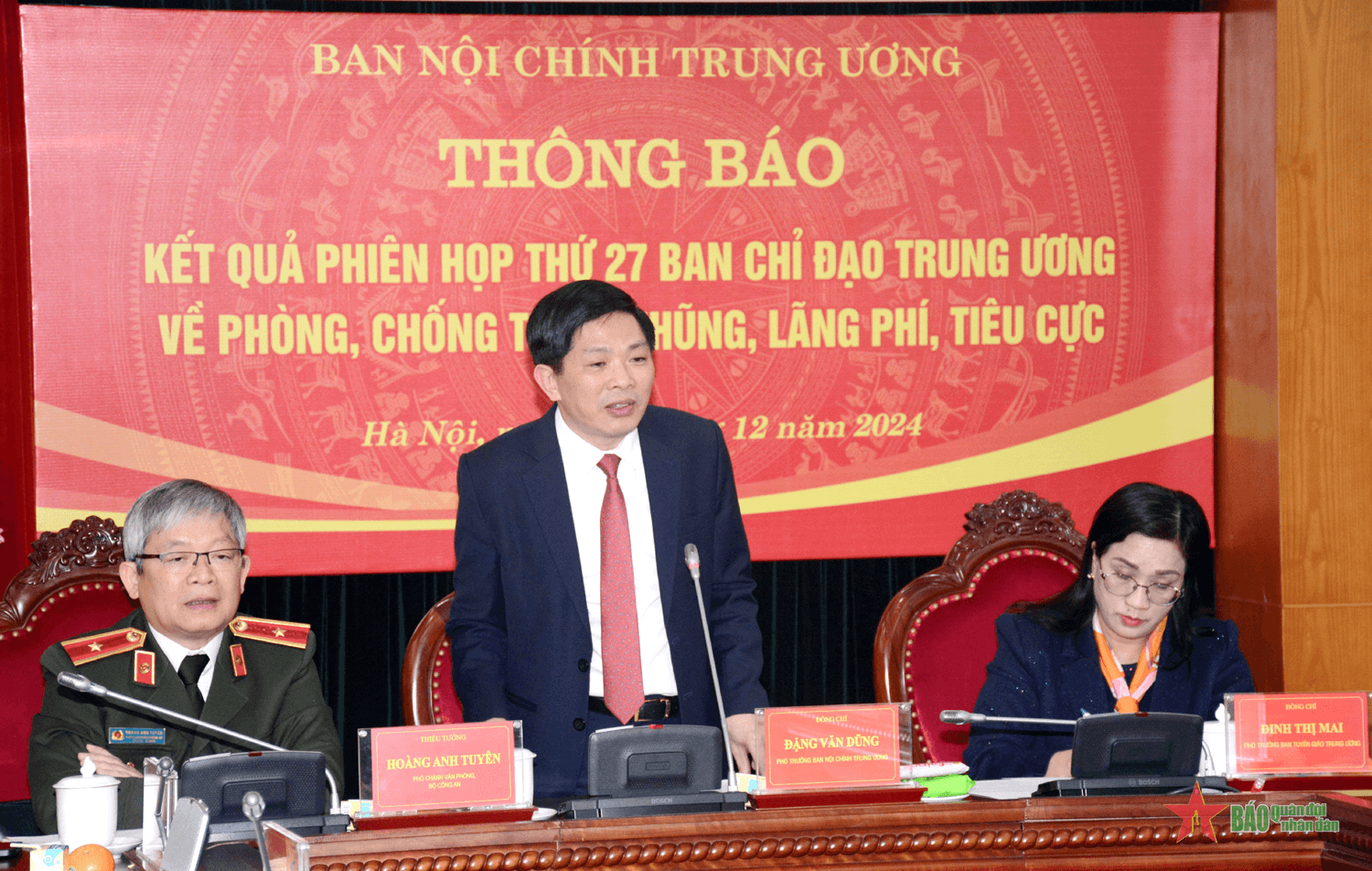 Kết quả Phiên họp thứ 27 Ban Chỉ đạo Trung ương về phòng, chống tham nhũng, lãng phí, tiêu cực