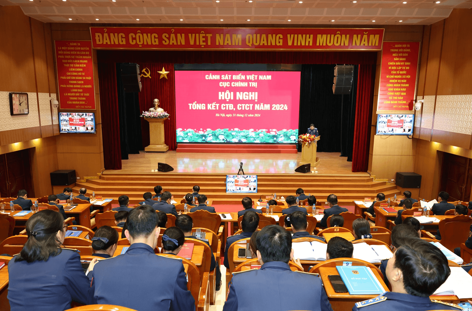 Cảnh sát biển Việt Nam tổng kết công tác Đảng, công tác chính trị năm 2024
