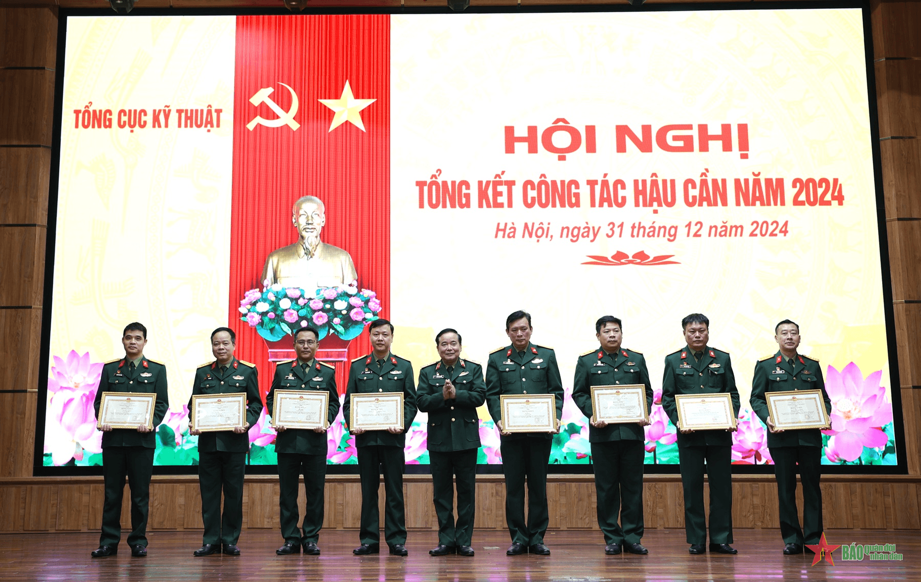 Tổng cục Kỹ thuật tổng kết công tác hậu cần năm 2024