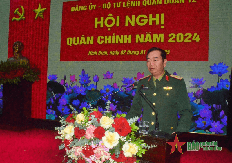 Quân đoàn 12 tập trung huấn luyện, khai thác vũ khí trang bị mới được biên chế