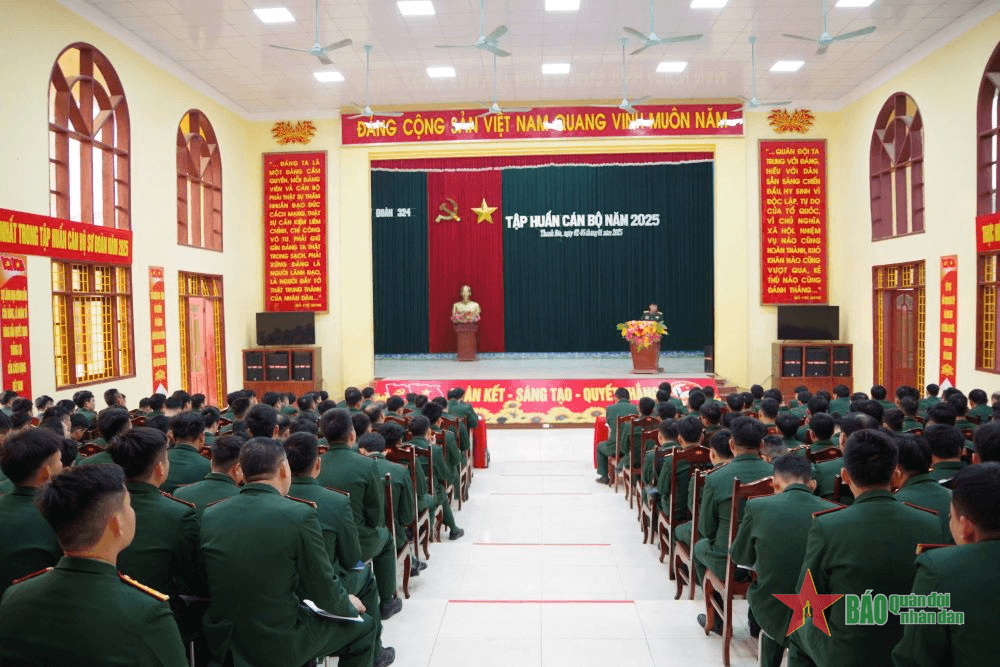Sư đoàn 324, Quân khu 4 tập huấn cán bộ năm 2025